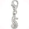 Einhänger Seepferd Seepferdchen, Charm Charms, 925 Silber, Damen