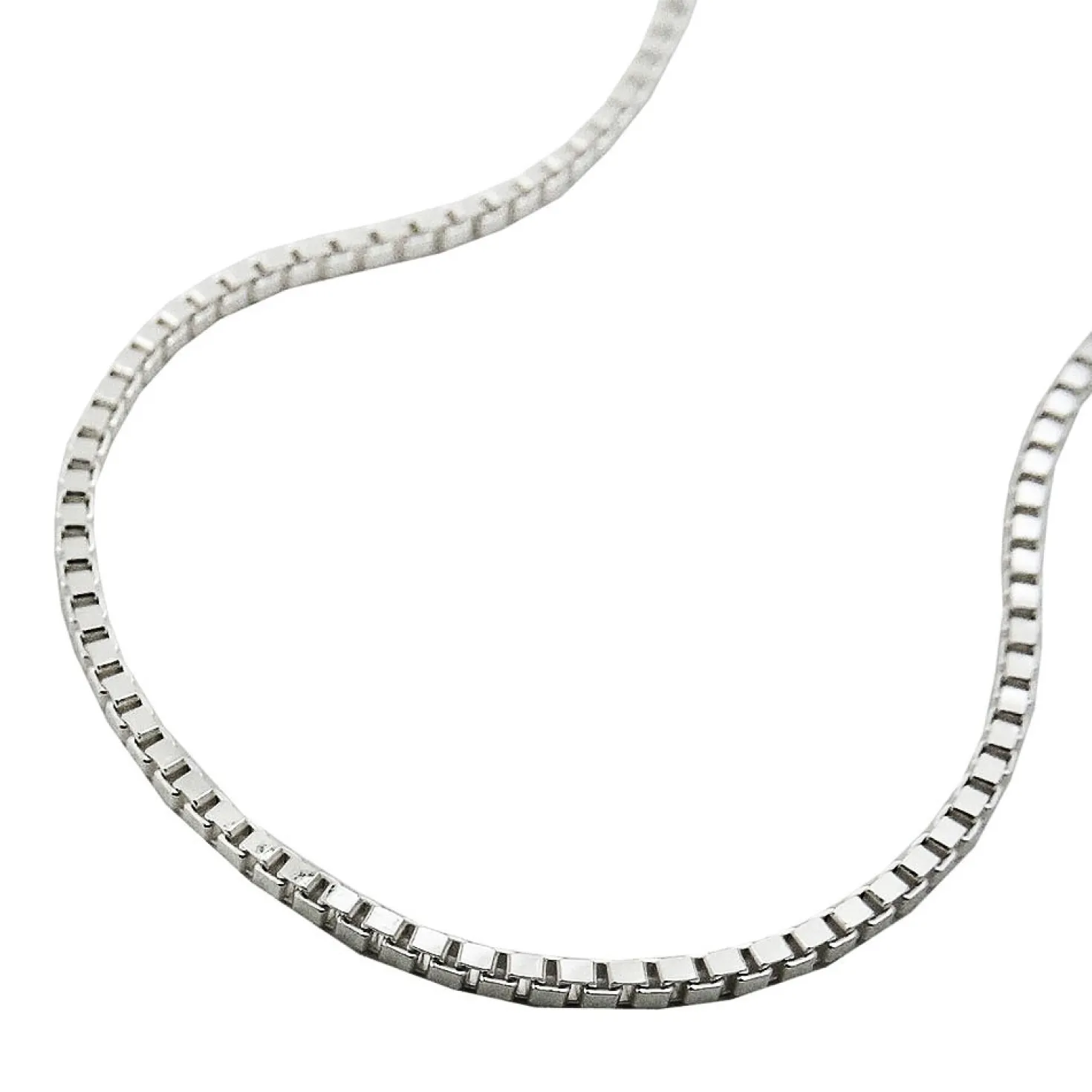 Fußkette Venezianer Kette, 925 Silber, 27cm, Fußschmuck, Damen