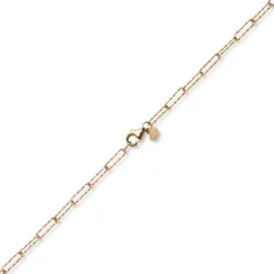 Halskette Collier Weit-Ankerkette aus 585 Gold Rotgold strukturiert 45cm