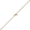 Halskette Collier Weit-Ankerkette aus 585 Gold Rotgold strukturiert 50cm