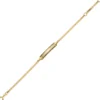 Identbändchen Armband Armschmuck, 585 Gelbgold, 16cm, für Kinder
