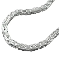 Kette Collier aus 925 Silber, Halsschmuck, Länge 55cm