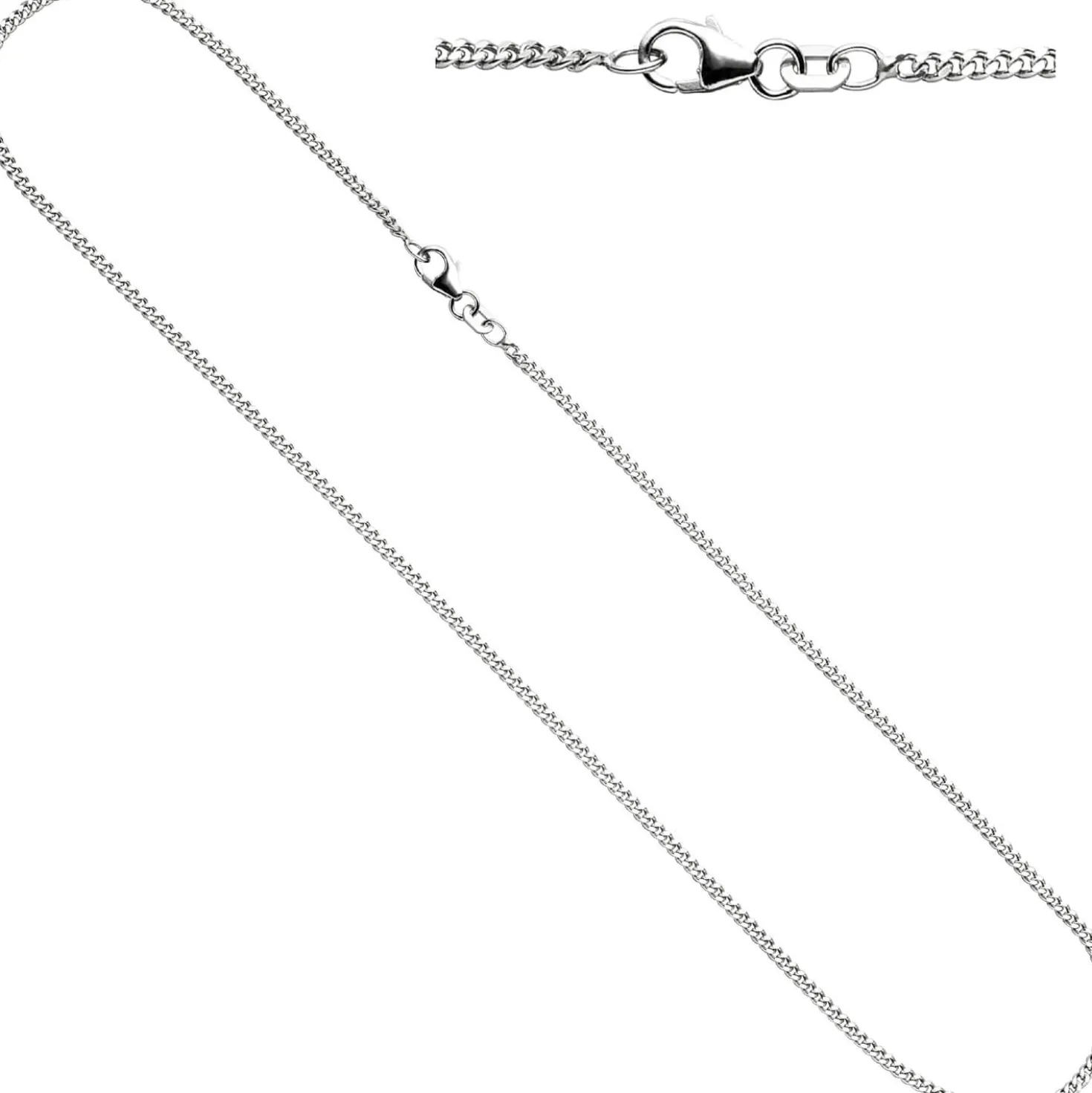 Kinder Schmuck-Set kleiner Drache aus 925 Silber grün lackiert mit Kette 38cm