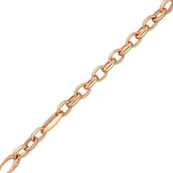 11mm Anker-Armband Phantasie-Kette Armkette aus 585 Gold Rotgold 20cm