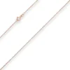 1,3mm Ankerkette diamantiert Collier Halskette aus 585 Gold Rotgold 42cm