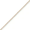 1,3mm Ankerkette diamantiert Kette Collier Halskette aus 750 Gold Gelbgold 42cm