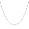 1,2mm Ankerkette diamantiert Kette Collier Halskette aus 333 Gold Weißgold 45cm