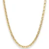 4mm Ankerkette diamantiert Kette Collier Halskette aus 333 Gold Gelbgold 55cm