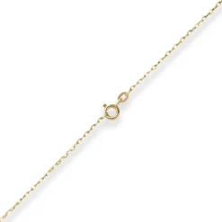 1,3mm Ankerkette flach Goldkette Collier Halskette aus 333 Gold Gelbgold 40cm