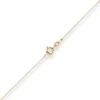 0,8mm Ankerkette flach Goldkette Collier Halskette aus 585 Gold Gelbgold 36cm