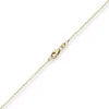 1,1mm Ankerkette flach Kette Collier Halskette aus 585 Gold Gelbgold 42cm