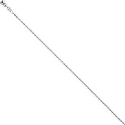 1,5mm Ankerkette Halskette Kette Platinkette Halsschmuck aus 950 Platin, 50cm