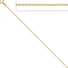 1,2mm Ankerkette Kette Collier aus 585 Gelbgold Gold Halskette 38cm