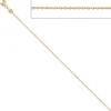 0,6mm Ankerkette Kette Collier Halskette aus 585 Gold Gelbgold 45cm