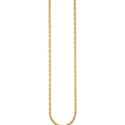 3mm Ankerkette Kette Collier Halsschmuck aus 333 Gold Gelbgold diamantiert 50cm