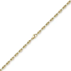 5,5mm Ankerkette Kette Collier Schiffsanker Halskette aus 585 Gold Gelbgold 60cm