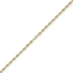 6mm Ankerkette Kette Collier Schiffsanker Halskette aus 585 Gold Gelbgold 70cm
