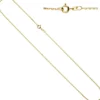 1,6mm Ankerkette Kette Halskette Collier aus 333 Gold Gelbgold, 45cm