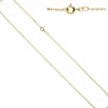 1,6mm Ankerkette Kette Halskette Collier aus 585 Gold Gelbgold, 40cm