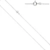 1,3mm Ankerkette Kette Halskette Collier Goldkette 333 Gold Weißgold 50cm