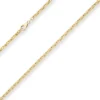 3,5mm Ankerkette-Steg Kette Collier Halskette aus 585 Gold Gelbgold 45cm