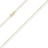 1,6mm Ankerkette weit Goldkette Collier Halskette aus 585 Gold Gelbgold 45cm