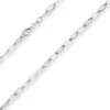 5,2mm Ankerkette weit Kette Collier Spitzoval Halskette aus 925 Silber 45cm