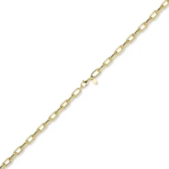 6mm Anker-Weit-Rechteck Kette Collier Halsschmuck aus 585 Gold Gelbgold 60cm
