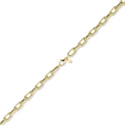 7,5mm Anker-Weit-Rechteck Kette Collier Halsschmuck aus 585 Gold Gelbgold 55cm