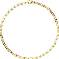2,9mm Armband Armkette Armschmuck Goldarmband 585 Gold Gelbgold 19cm
