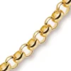 7mm Armband Armkette Erbskette aus 750 Gold Gelbgold, 19cm, Unisex