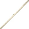 8mm Armband Armschmuck Phantasiekette aus 585 Gold Gelbgold glänzend 19cm