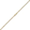 3,5mm Armband Bohnenkette Schiffsankerkette 585 Gold Gelbgold 19cm Unisex