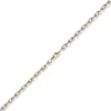 5mm Armband Phantasiekette aus 585 Gold Gelbgold Weißgold bicolor 19cm