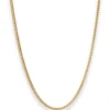 1,5mm Bingokette Collier Halskette aus 585 Gold Gelbgold 42cm