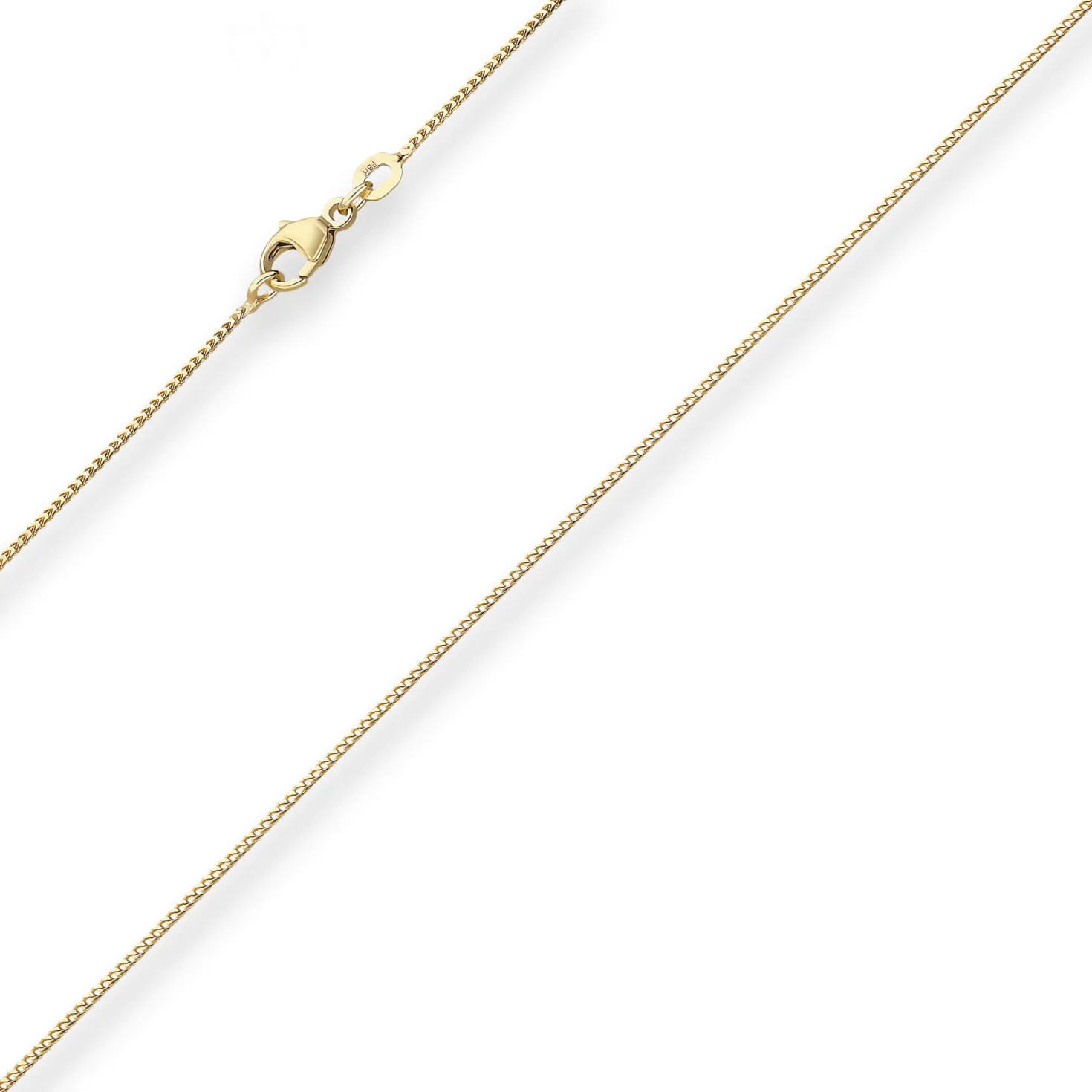 1mm Bingokette Goldkette Collier Halskette aus 585 Gold Gelbgold 50cm