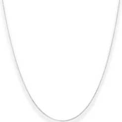 1mm Bingokette Goldkette Collier Halskette aus 585 Gold Weißgold 45cm