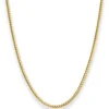 2,5mm Bingokette Goldkette Collier Halskette aus 375 Gold Gelbgold 45cm