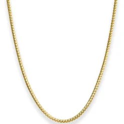 2,5mm Bingokette Goldkette Collier Halskette aus 375 Gold Gelbgold 45cm