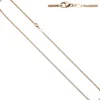 1,5mm Bingokette Halskette Collier Goldkette Kette 585 Gold Rotgold 42cm