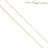 1,5mm Bingokette Kette Collier, 585 Gold Gelbgold, Goldkette, 45 cm