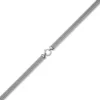 10mm breite Phantasie-Kette Halskette Collier aus 585 Gold Weißgold 45cm