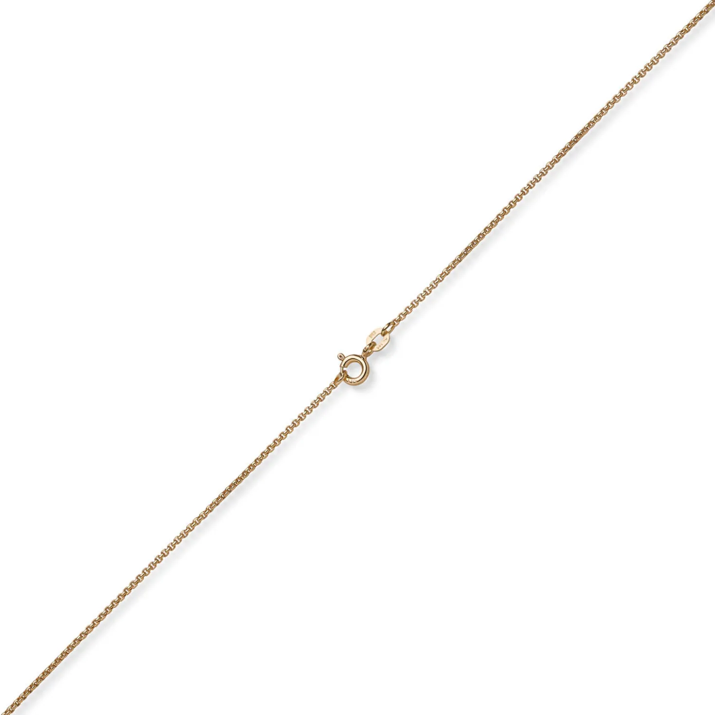 1,2mm Collier runde Veneziakette aus 585 Gold Rotgold Halsschmuck, 40cm