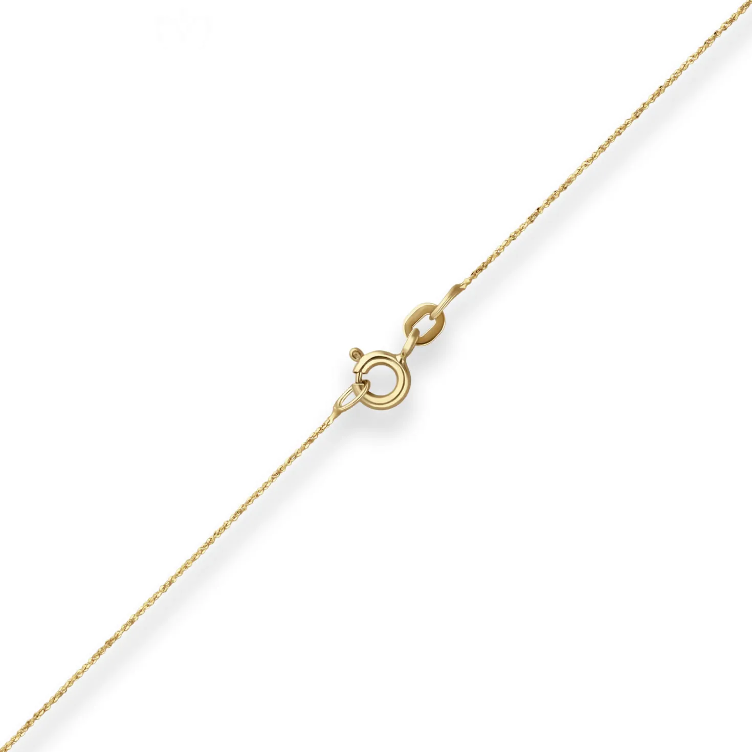 0,7mm Criss-cross-Kette Collier Halskette aus 585 Gold Gelbgold 50cm