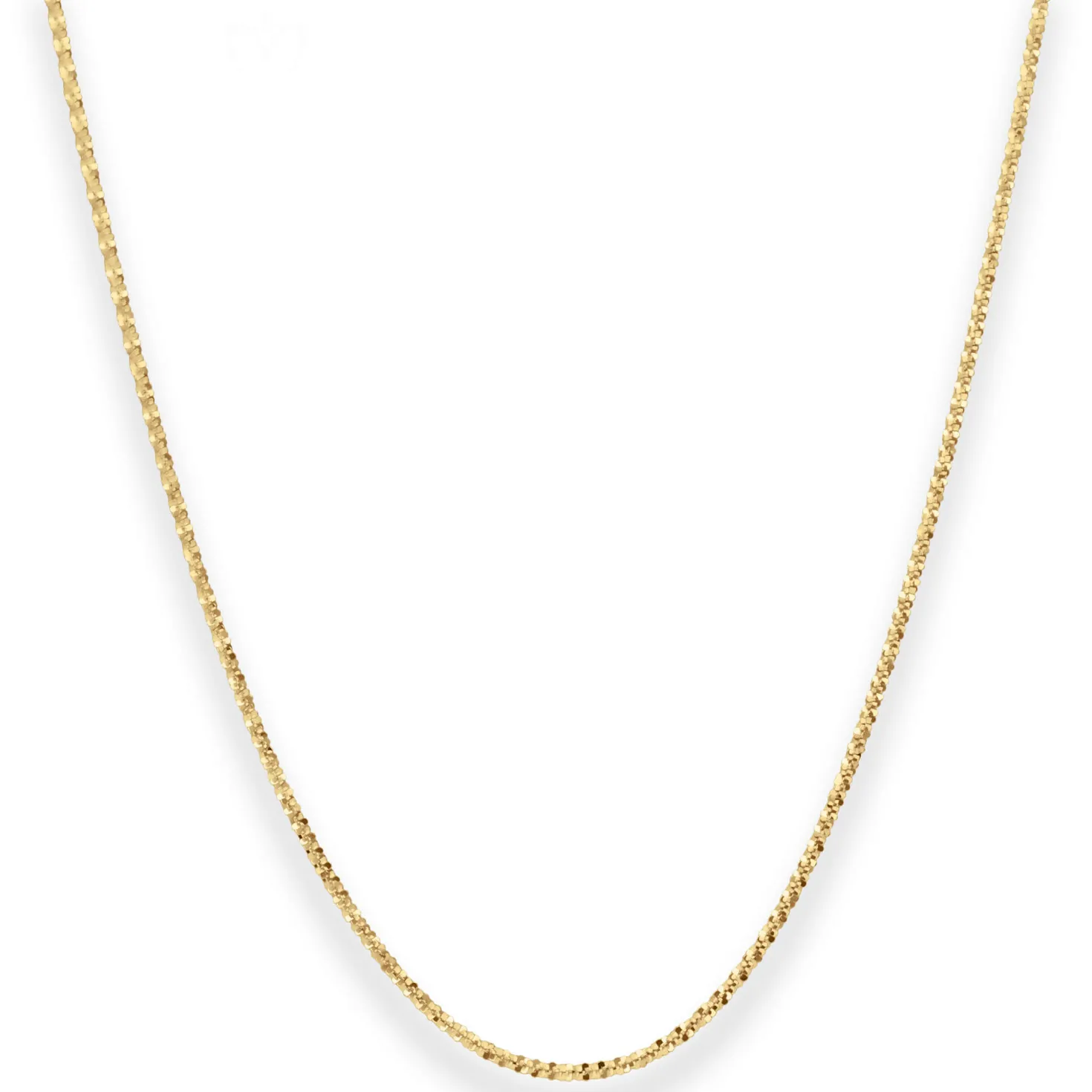 1,4mm Criss-cross-Kette Goldkette Collier Halskette aus 333 Gold Gelbgold 40cm