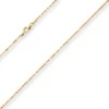 1,4mm Criss-cross-Kette Goldkette Collier Halskette aus 333 Gold Gelbgold 45cm