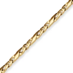 4,9mm Dollarkette Goldkette Collier Halskette aus 333 Gold Gelbgold 60cm