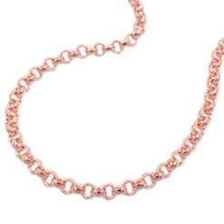 2,5mm Erbs-Armband Armkette Erbskette aus 14Kt 585 Gold Rotgold 19cm