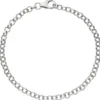 3,5mm Erbsarmband für Charms Bettelarmband Armschmuck aus 925 Silber 19cm