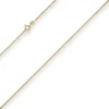 1,5mm Erbskette Goldkette Collier Halskette aus 333 Gold Gelbgold 40cm